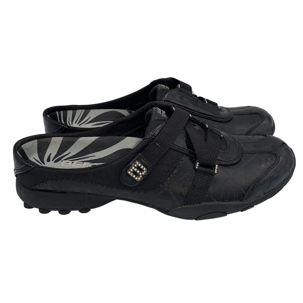 Bebe Sport Mercury Rising Black Logo Sneaker (34792) Women's Size 7.5 NEW in Box